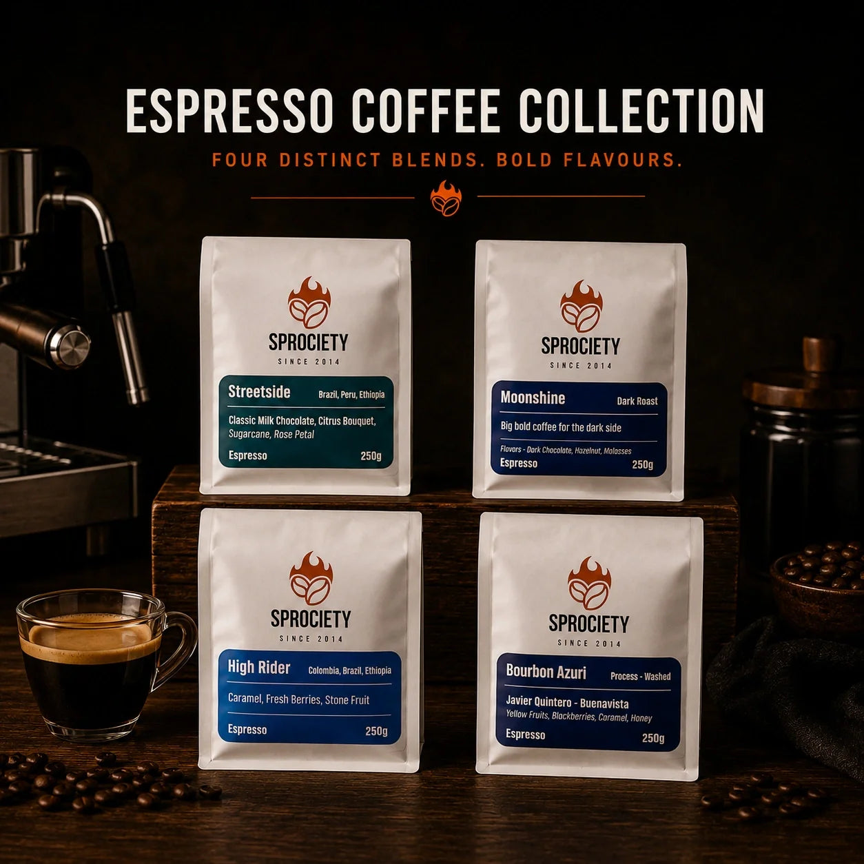 espresso coffee collection