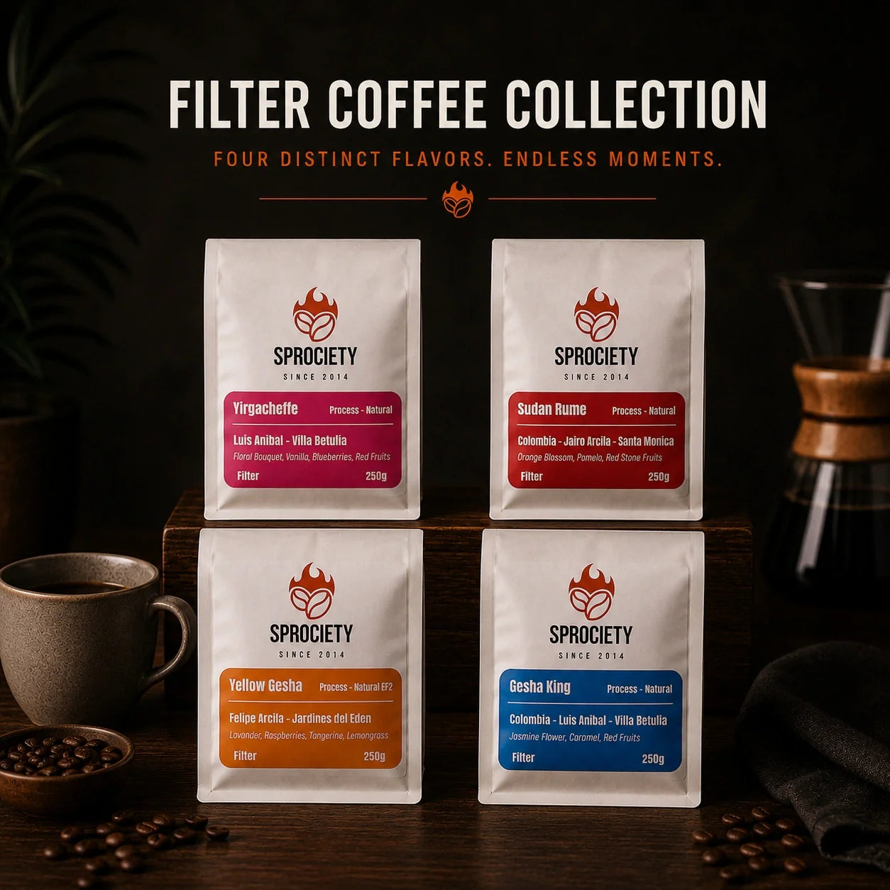 filter coffee collection