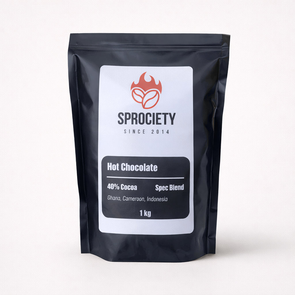 Sprociety premium hot chocolate powder 1kg