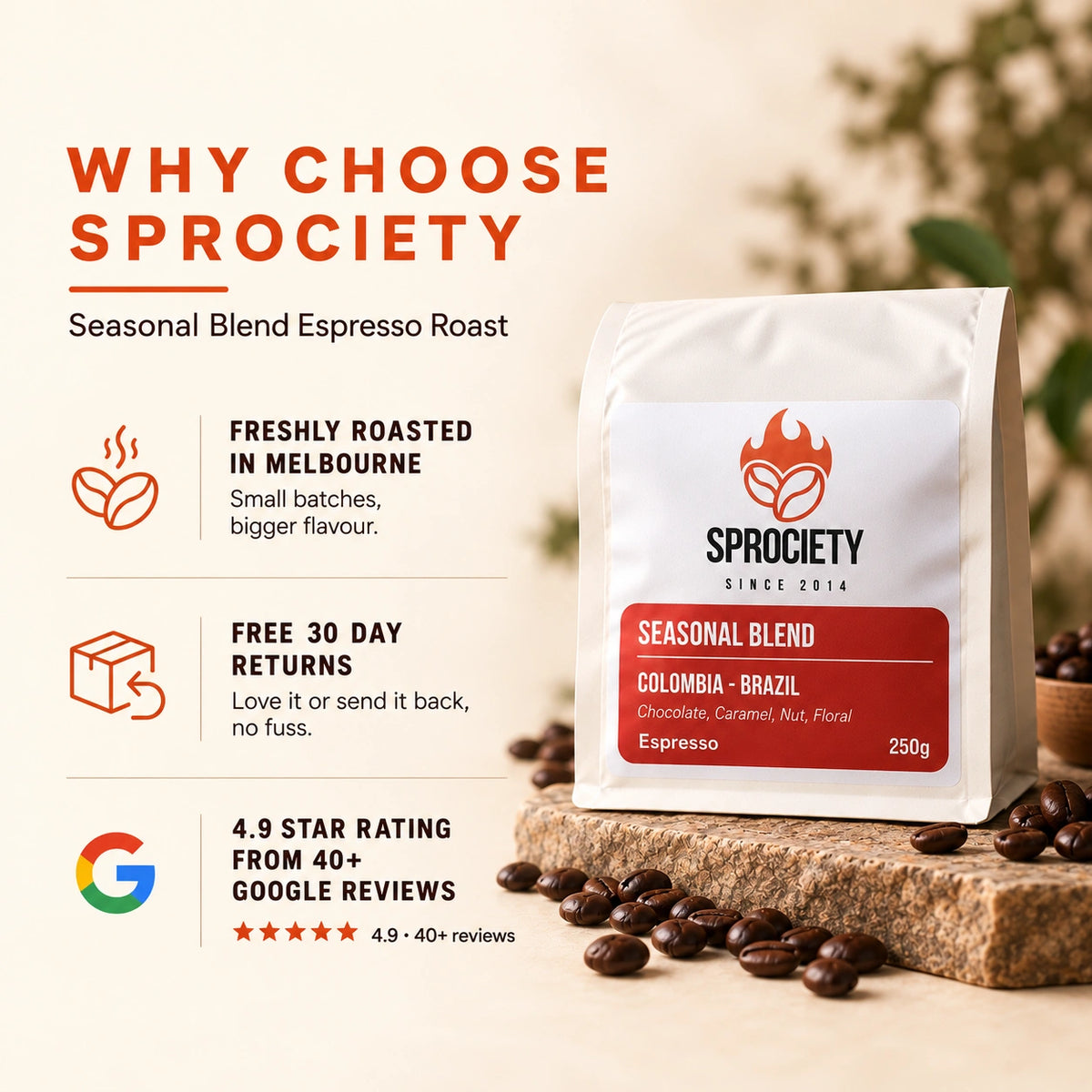 Seasonal Blend - Espresso Roast